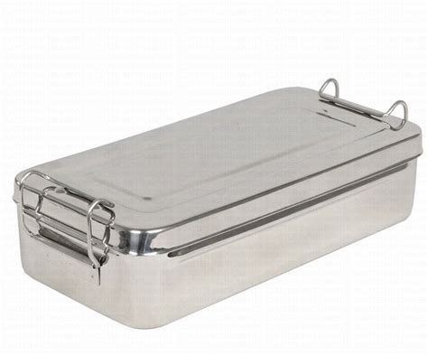 stainless steel sterilization box